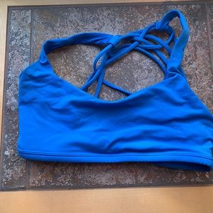 Lululemon Free To Be Bra Light Support A/B Cup| Color: Blue | Great Condition